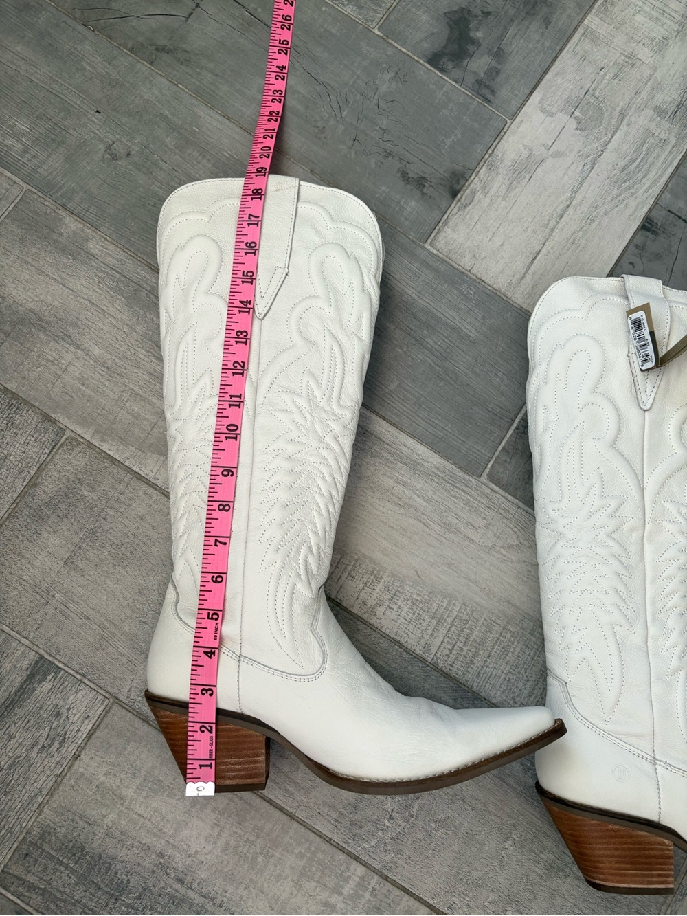 DINGO Women’s Raisin Kane Western White Boots Sz 9 - Picture 12 of 16